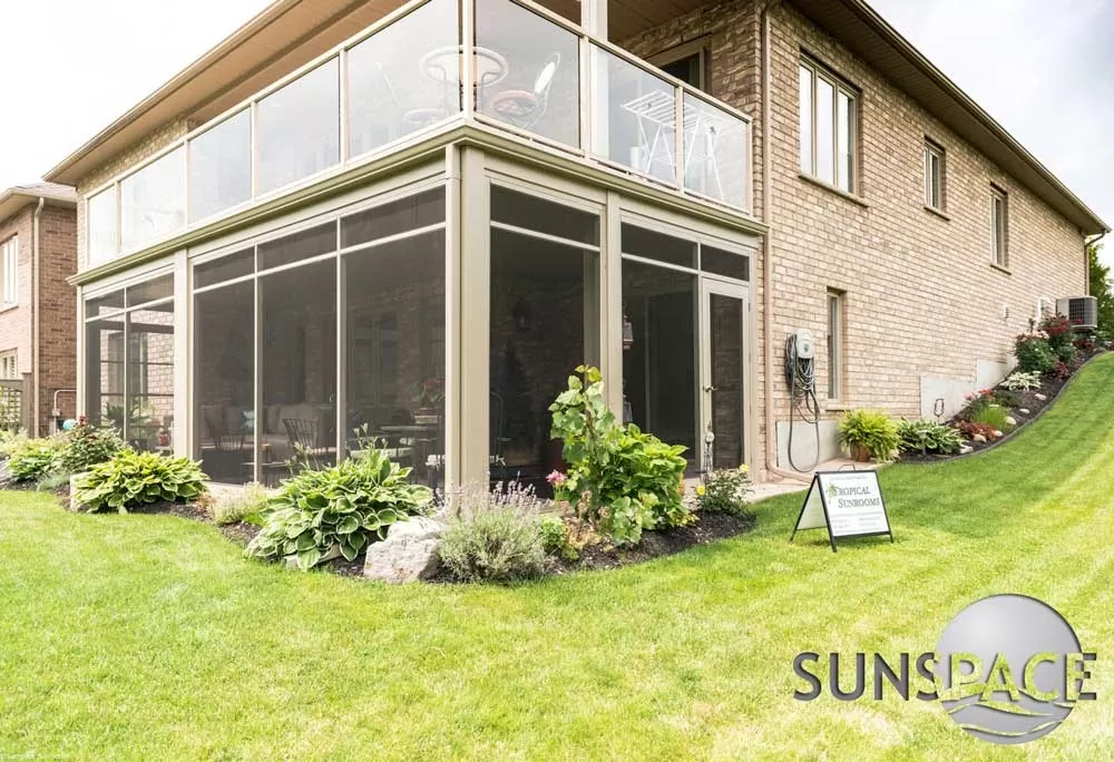 Sunspace Model 400 four-season insulated glass sunroom